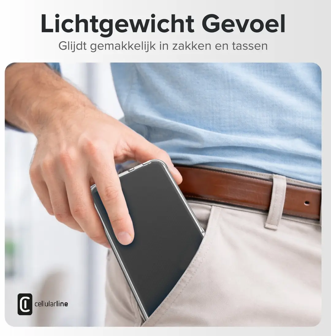 Cellularline Hoesje iPhone 16 - TETRACIPH16T - afbeelding 6 van 6
