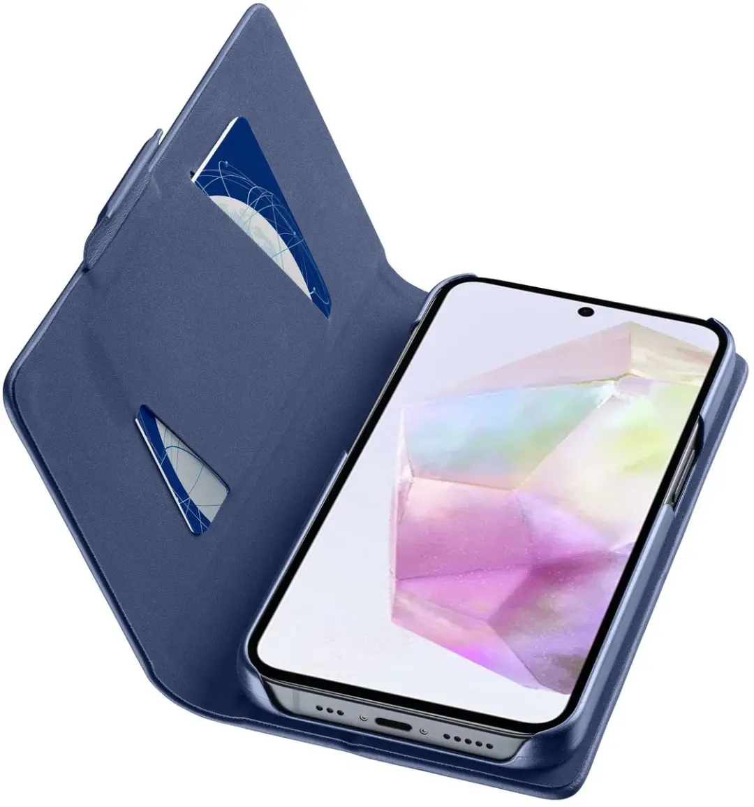 Cellularline Book Hoesje Galaxy A36 - Blauw - afbeelding 3 van 6