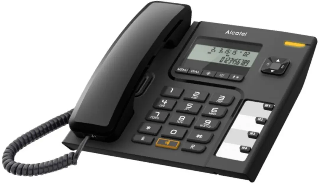 Alcatel T56 Analoge Telefoon - Zwart - afbeelding 3 van 5