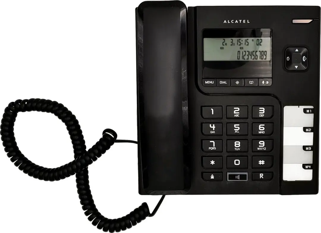 Alcatel T56 Analoge Telefoon - Zwart - afbeelding 4 van 5