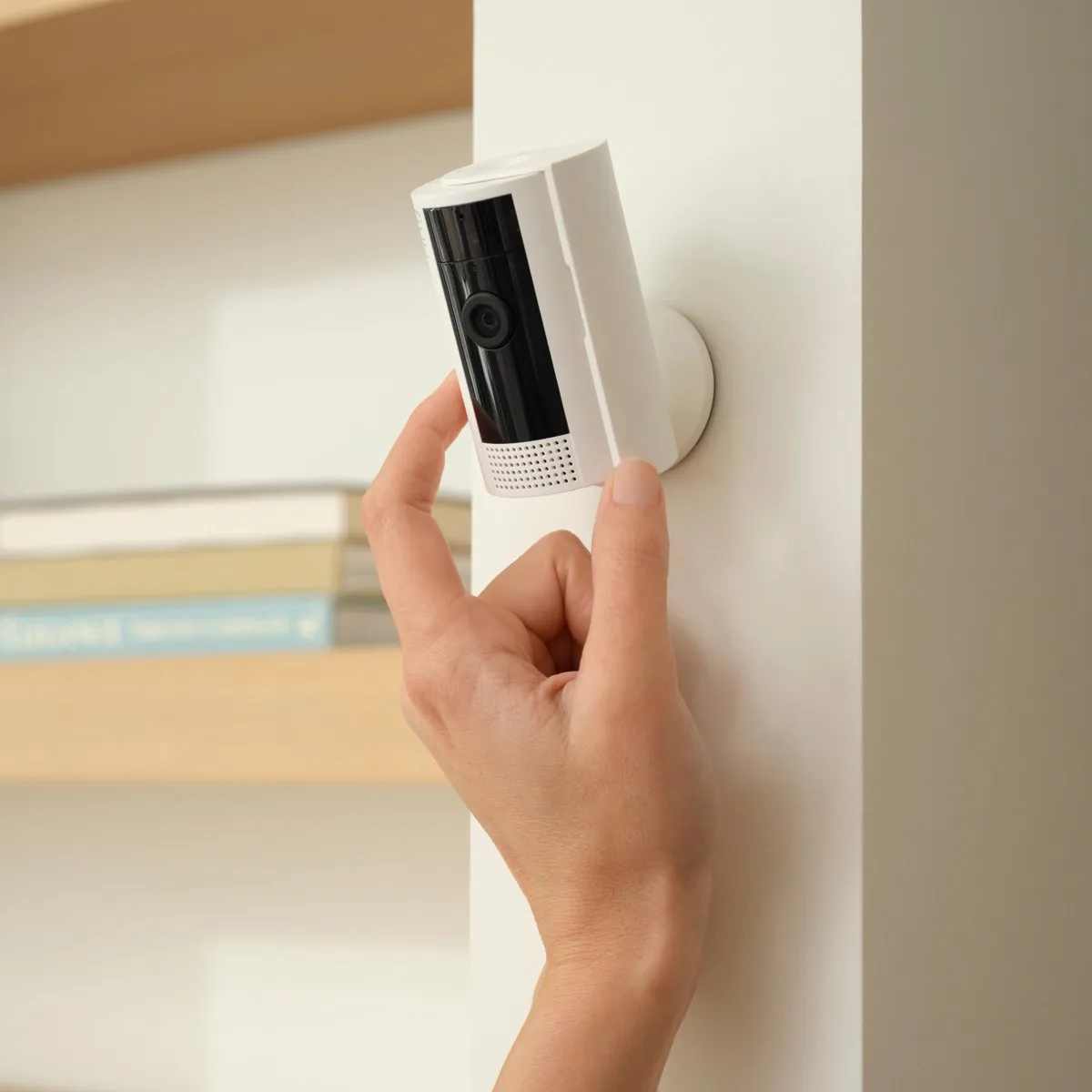 Ring Indoor Camera 2e Gen B0B6GKHS2S - Beveiligingscamera - Grijs