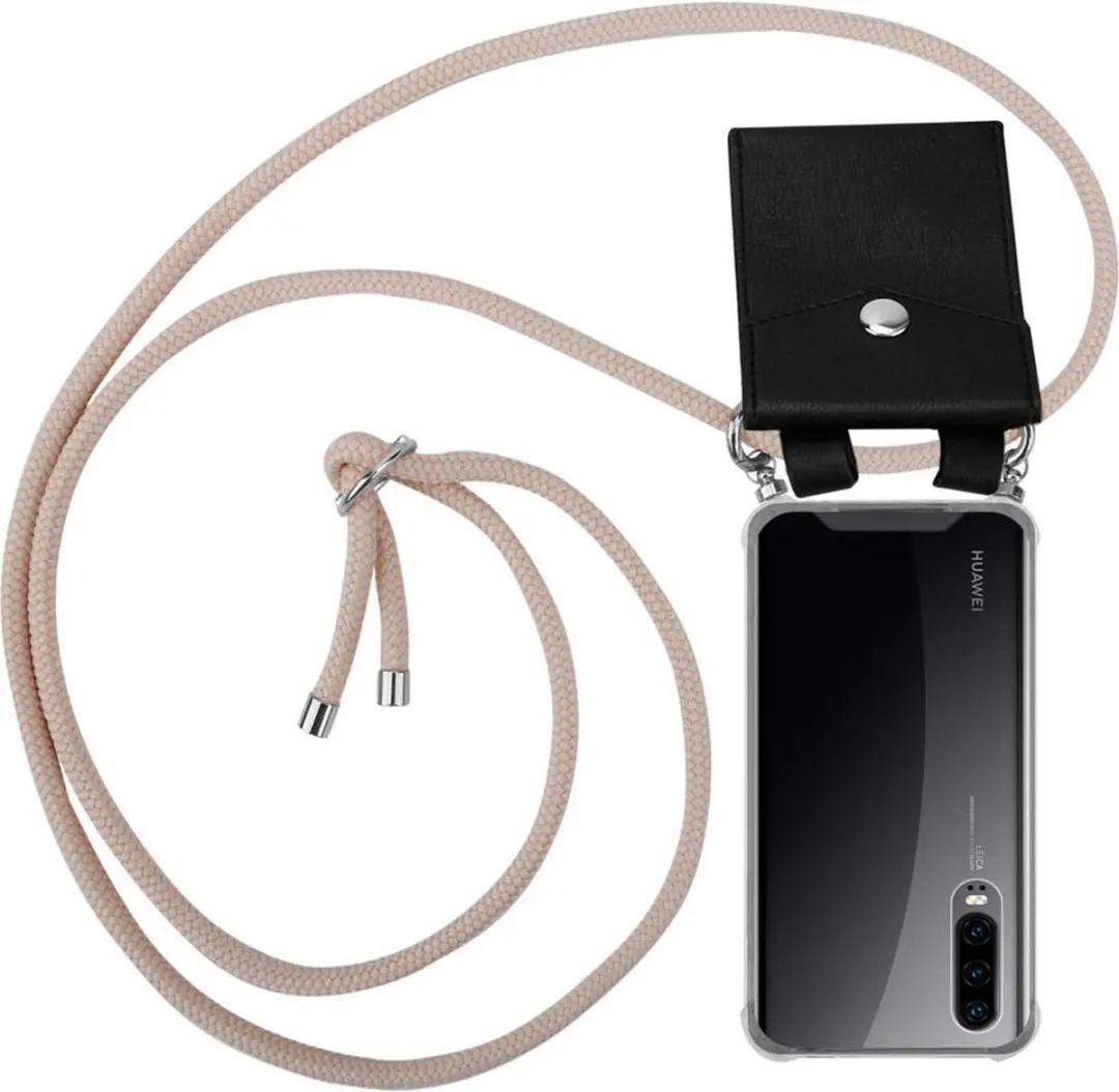 Cadorabo Hoesje geschikt voor Huawei P30 in PEARLY ROSE GOUD