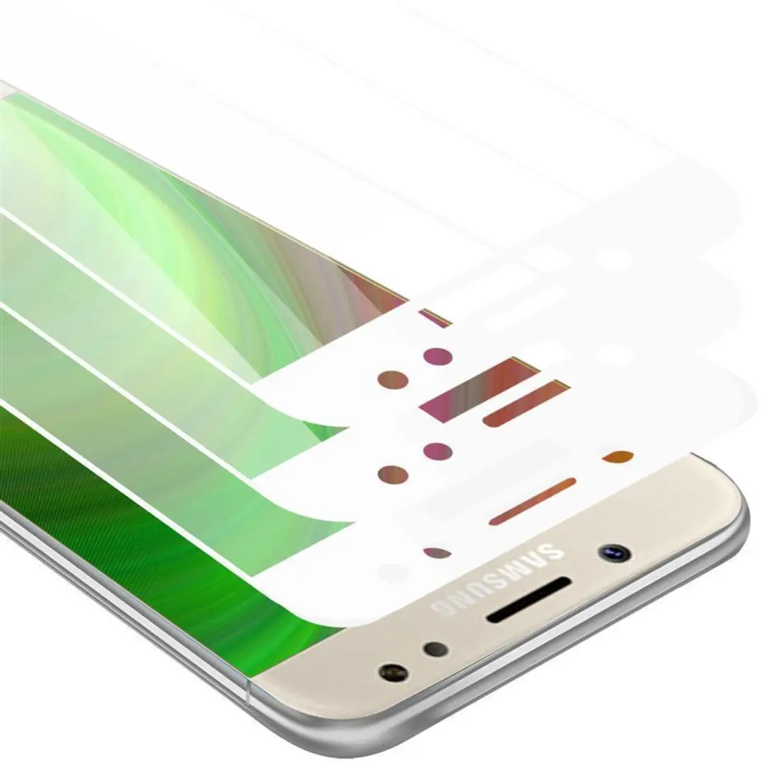 Cadorabo 3x Screenprotector geschikt voor Samsung Galaxy J7 2018 Volledig scherm