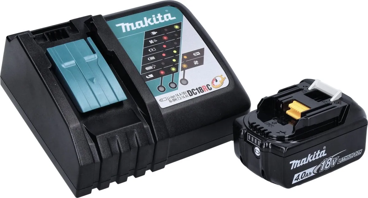 Makita DCL184RM1 Accustofzuiger 18V 54mbar 0.5L - Groen