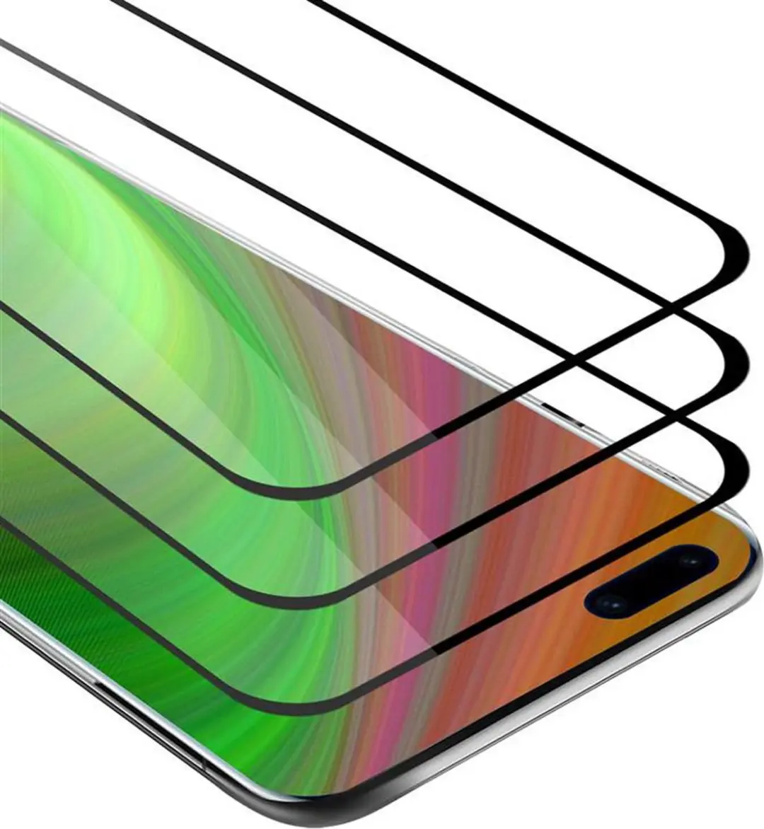 Cadorabo 3x Screenprotector geschikt voor Huawei P40 PRO / P40 PRO+ Volledig sch