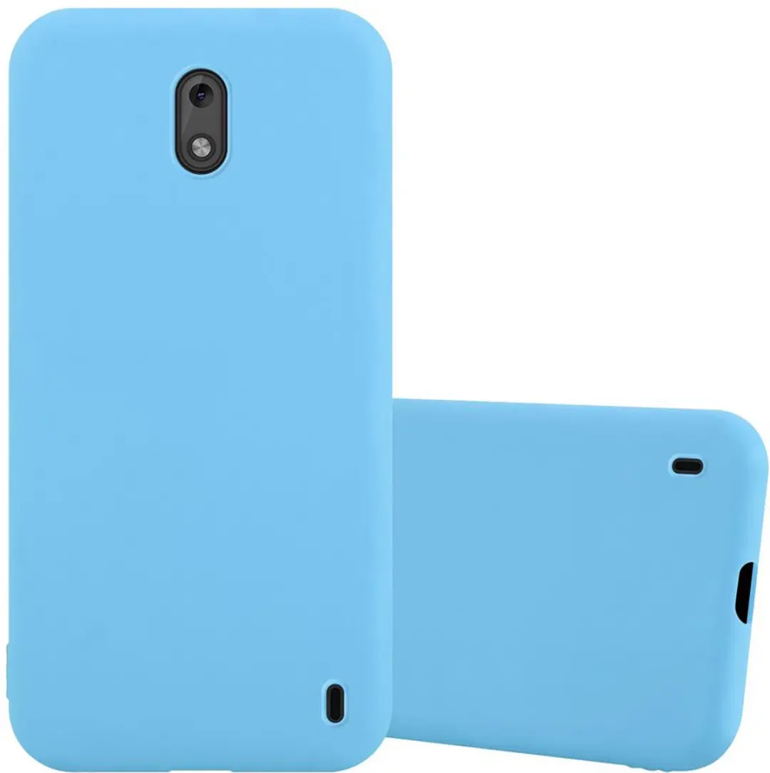 Cadorabo Hoesje geschikt voor Nokia 2 2017 in CANDY BLAUW