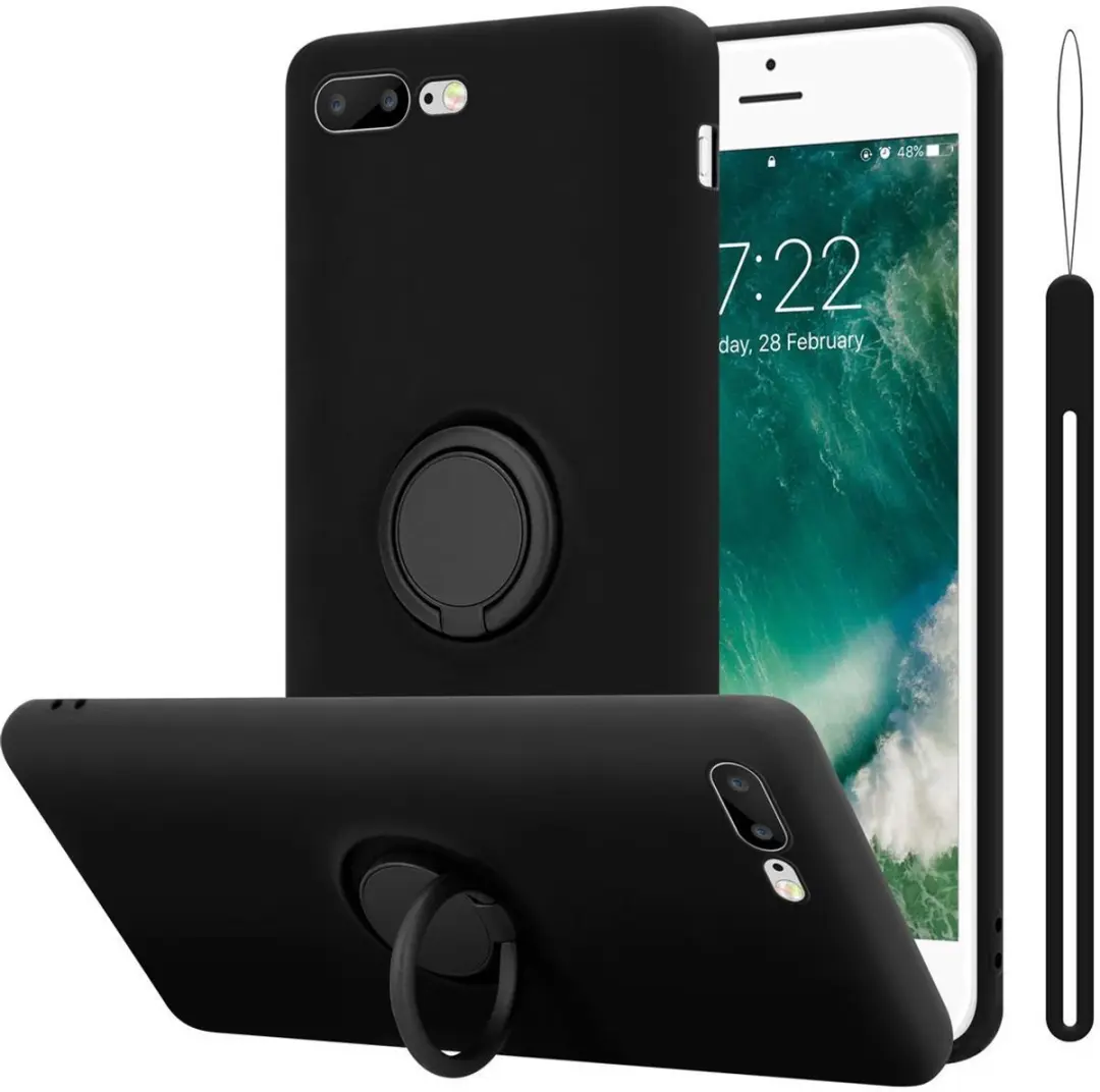 Cadorabo Hoesje geschikt voor Apple iPhone 7 PLUS / 7S PLUS / 8 PLUS in LIQUID Z
