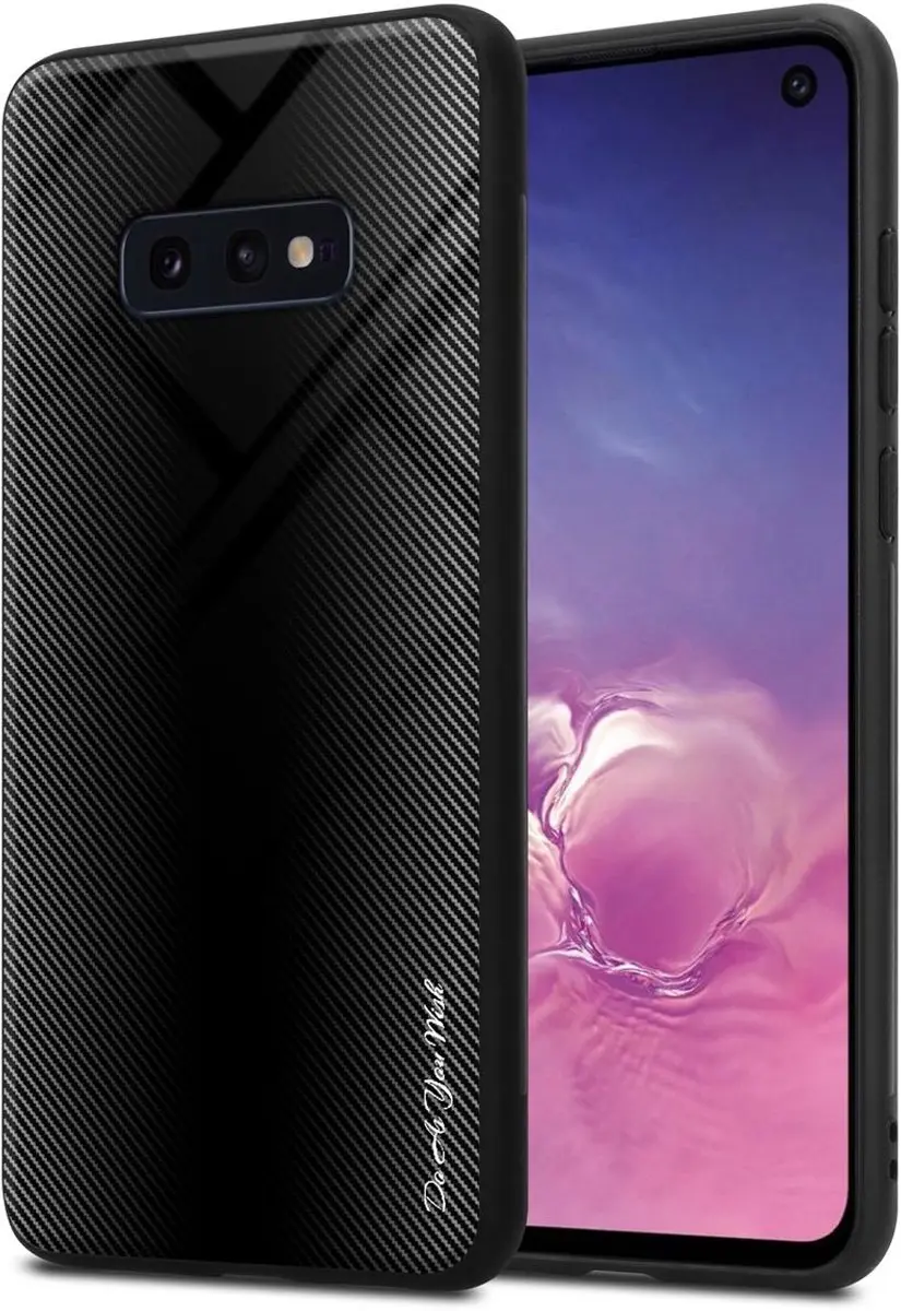 Cadorabo Hoesje geschikt voor Samsung Galaxy S10e in OPAAL ZWART