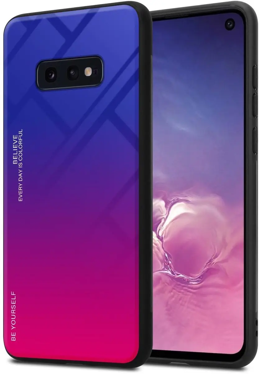 Cadorabo Hoesje geschikt voor Samsung Galaxy S10e in PAARS