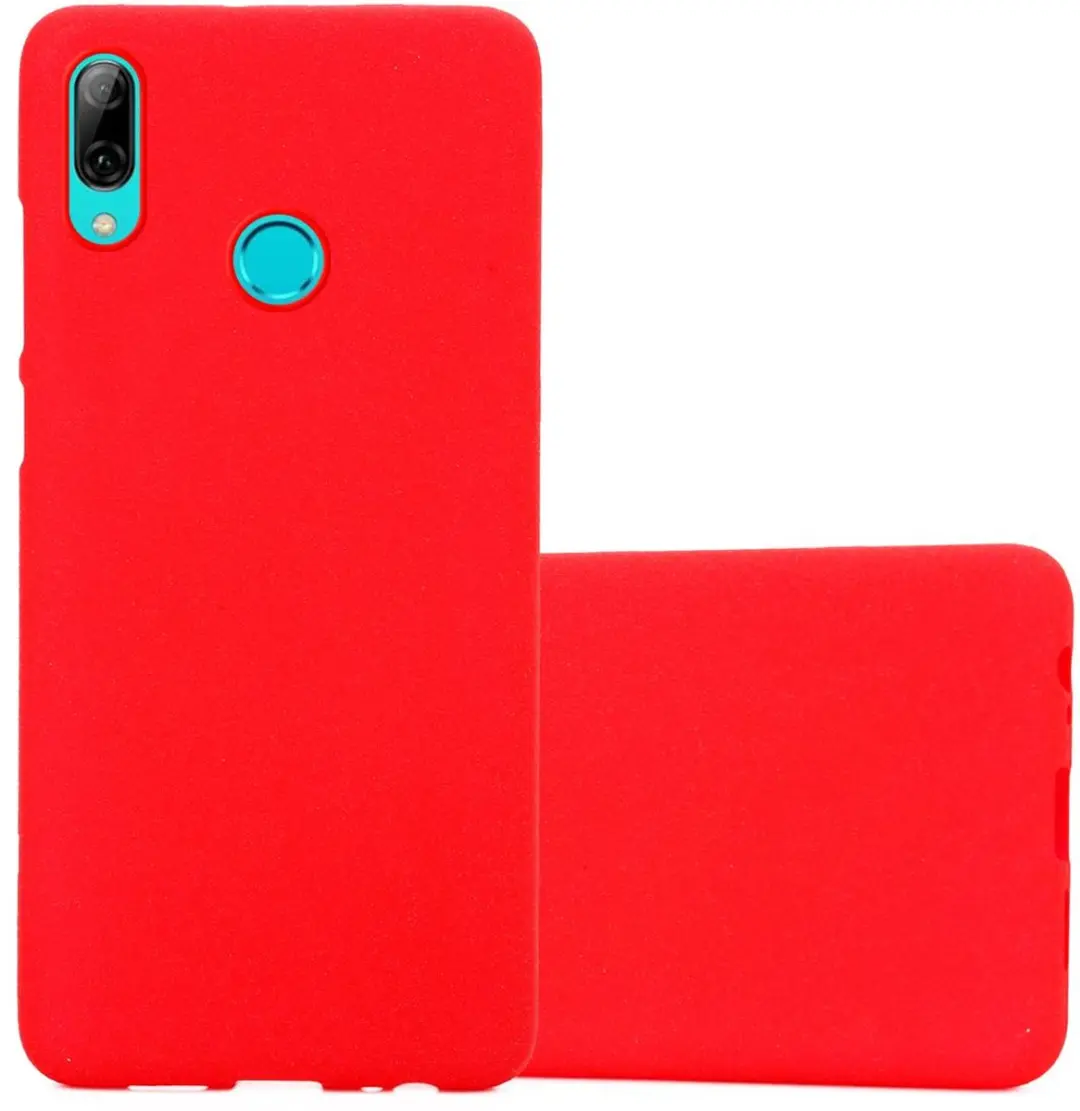 Cadorabo Hoesje geschikt voor Honor 10 LITE / Huawei P SMART 2019 in FROST ROOD