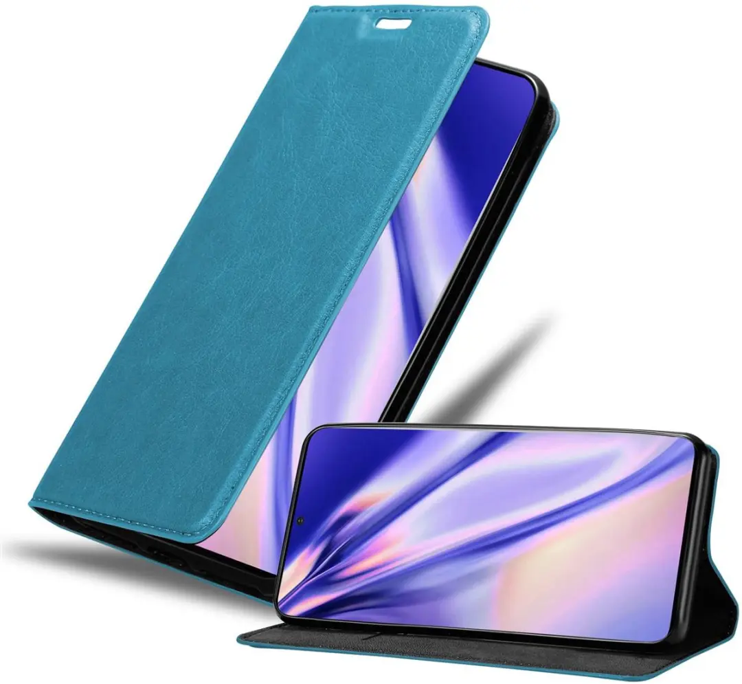 Cadorabo Hoesje geschikt voor Samsung Galaxy S20 PLUS in BENZINE TURKOOIS