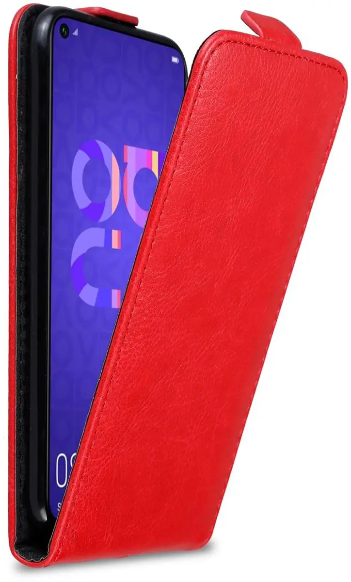 Cadorabo Hoesje geschikt voor Honor 20 / 20S / Huawei NOVA 5T in APPEL ROOD