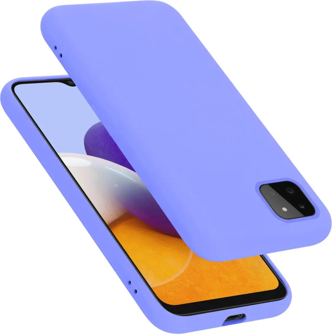 Cadorabo Hoesje geschikt voor Samsung Galaxy A22 5G in LIQUID LICHT PAARS