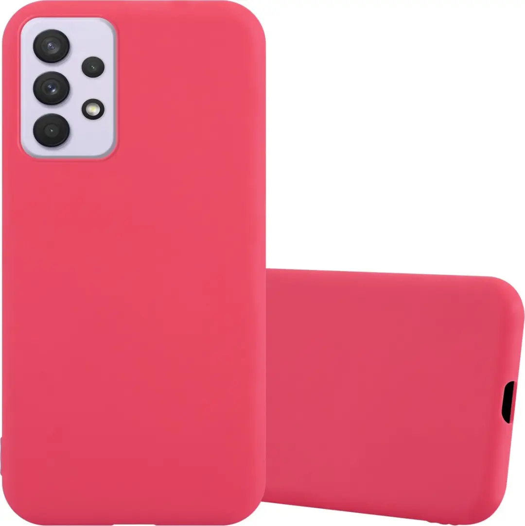 Cadorabo Hoesje geschikt voor Samsung Galaxy A33 5G in CANDY ROOD