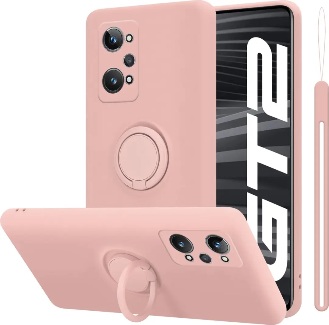Cadorabo Hoesje geschikt voor Realme GT 2 / GT Neo 2 in LIQUID ROZE