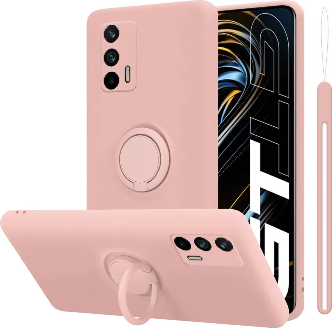 Cadorabo Hoesje geschikt voor Realme GT / GT Neo 2T / Q3 PRO in LIQUID ROZE