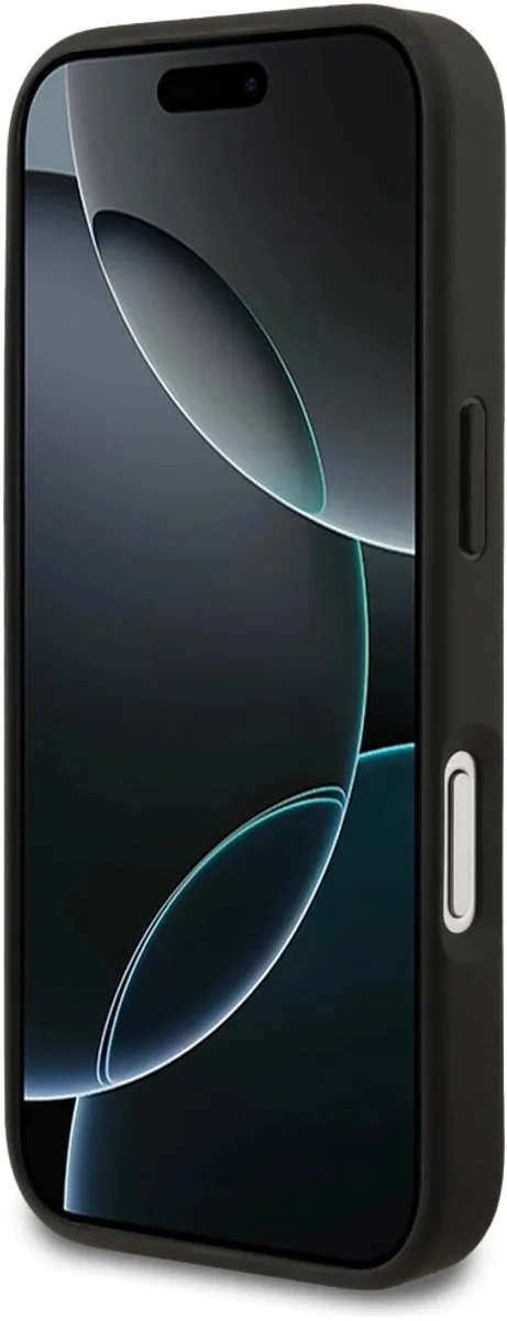 Mercedes The Move MagSafe Lederen Hoesje - iPhone 17 Pro - Zwart