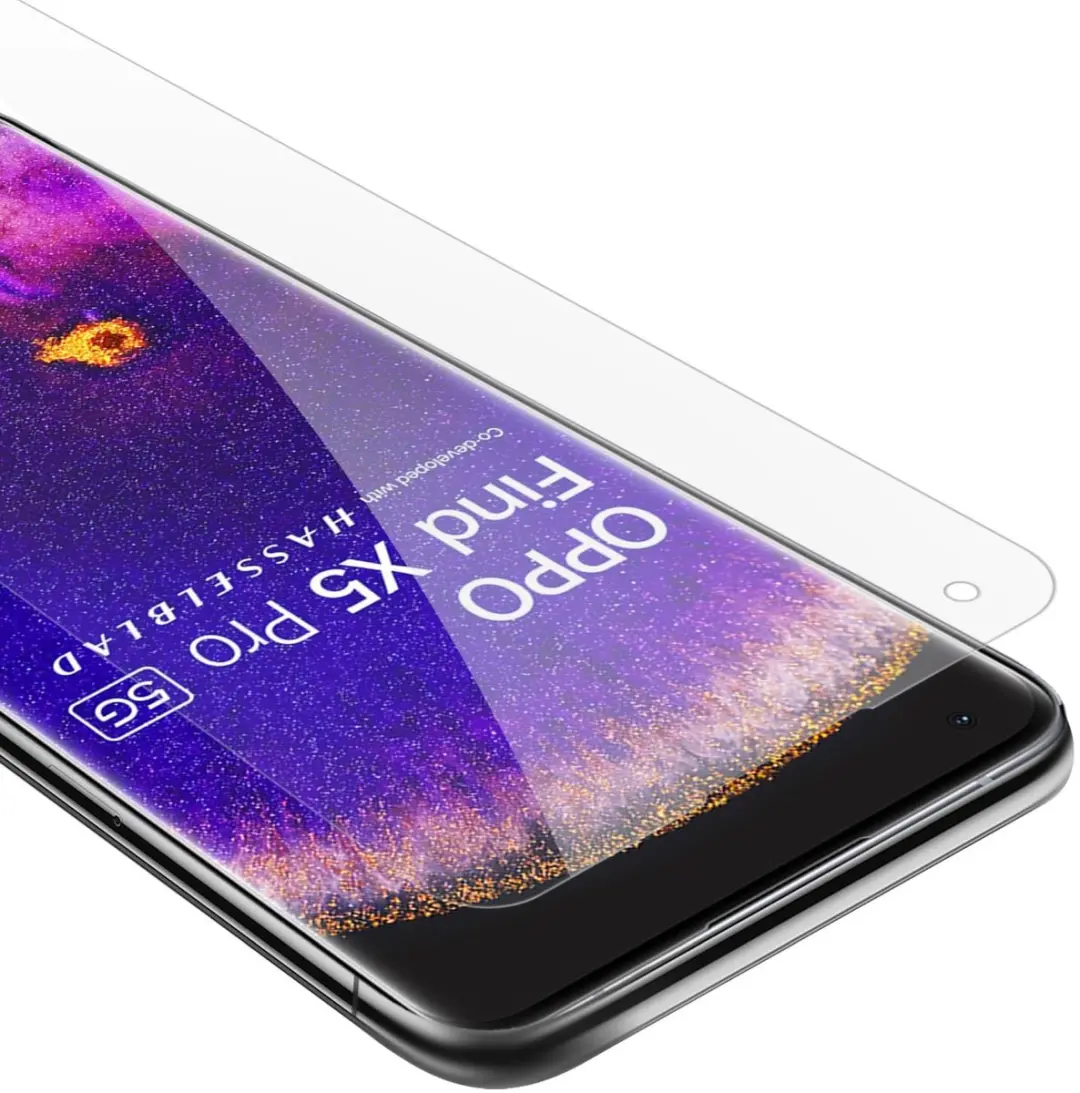 Cadorabo Screenprotector geschikt voor Oppo FIND X5 PRO