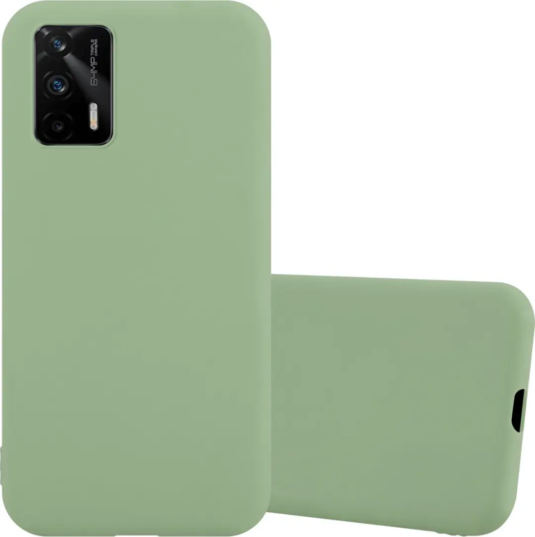 Cadorabo Hoesje geschikt voor Realme GT Master in CANDY PASTEL GROEN