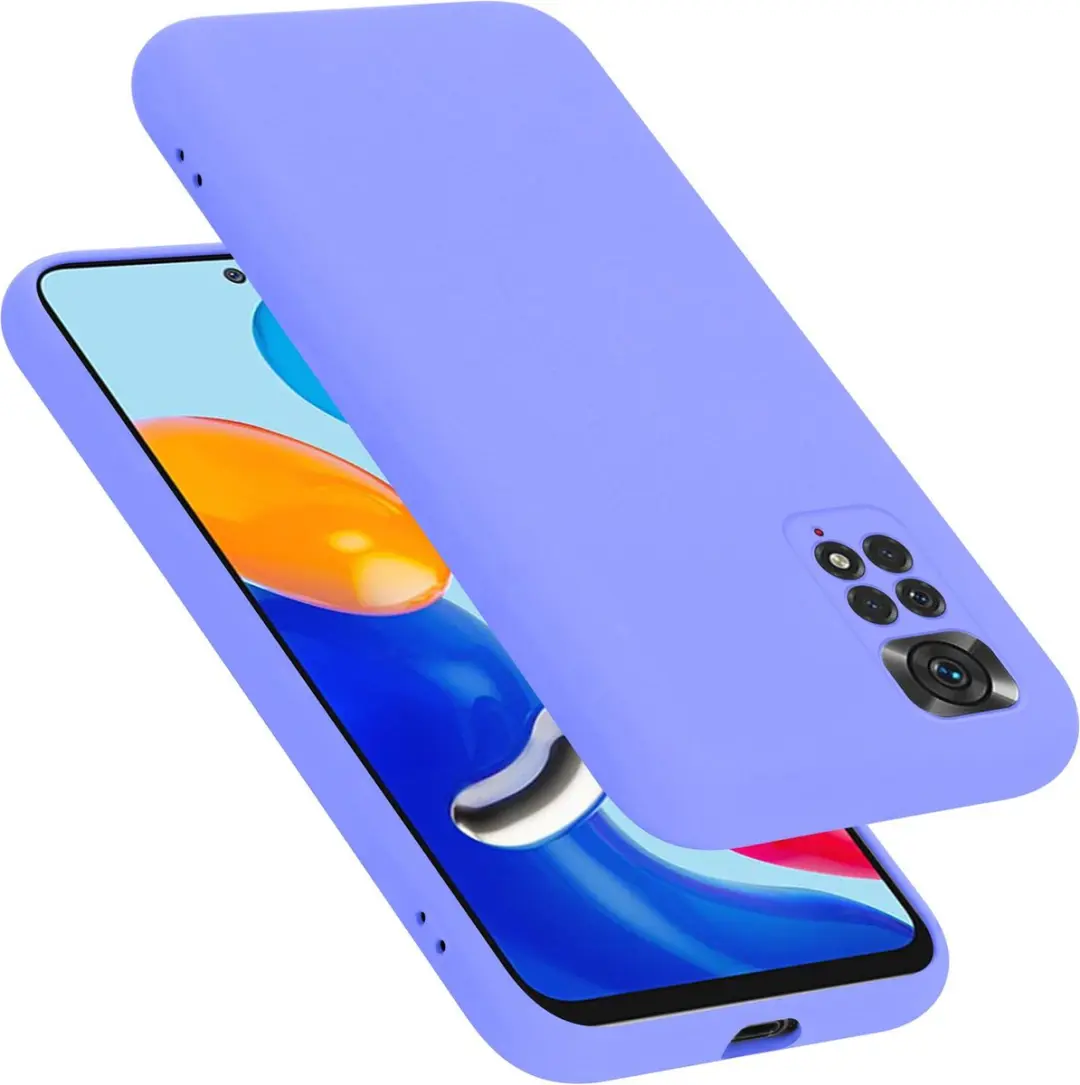 Cadorabo Hoesje geschikt voor Xiaomi RedMi NOTE 11 4G / 11S 4G in LIQUID LICHT P