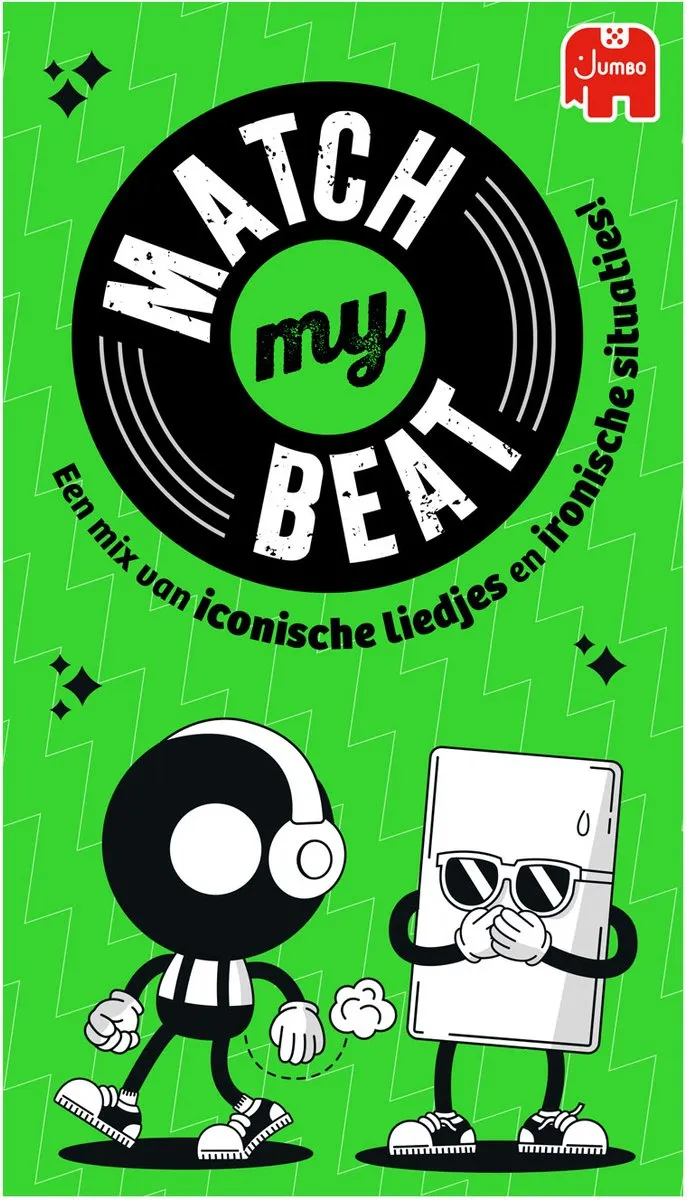 Jumbo Match My Beat Original Partyspel - 400 Kaarten