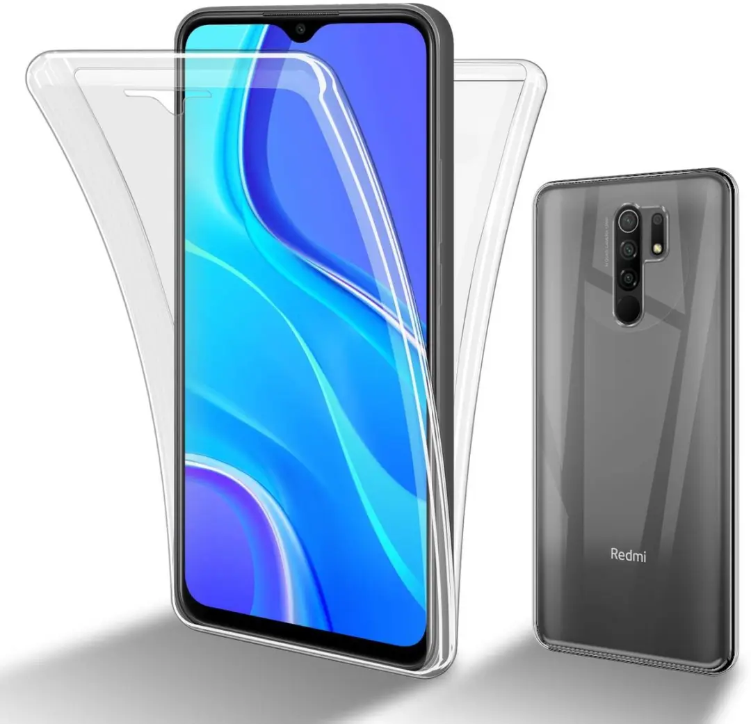Cadorabo Hoesje geschikt voor Xiaomi RedMi 9 in TRANSPARANT