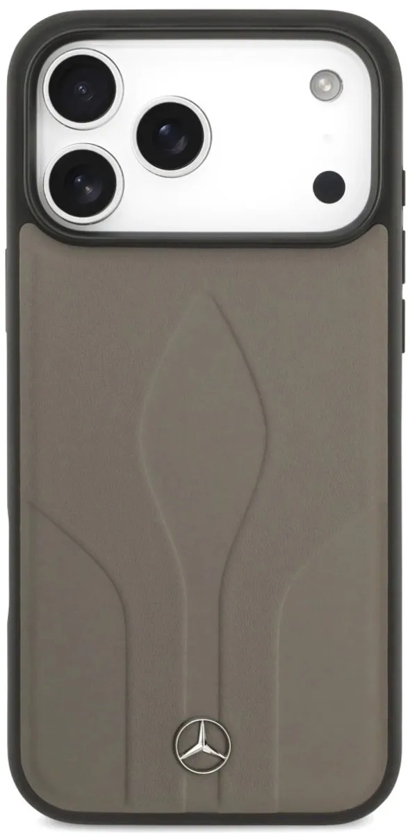 Mercedes The Move MagSafe Lederen Hoesje iPhone 17 Pro Max - Zwart - afbeelding 6 van 6