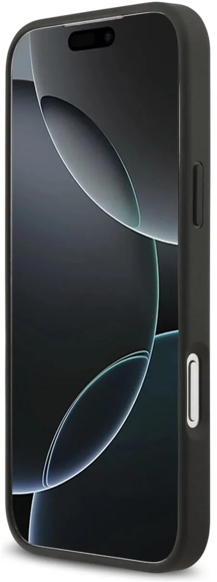 Mercedes The Move MagSafe Lederen Hoesje iPhone 17 Pro Max - Zwart