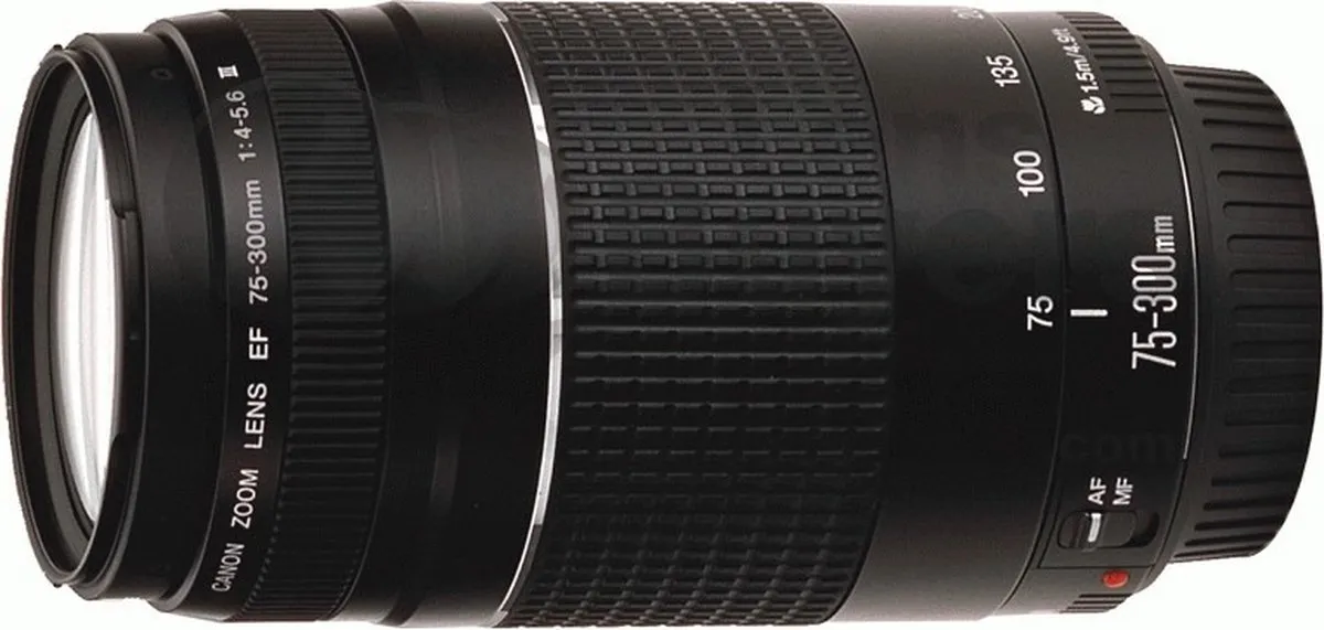 Canon EF 75-300mm f/4-5.6 III Cameralens - 58mm