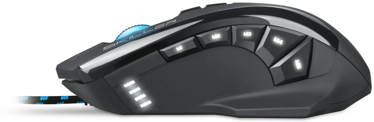 Sharkoon Skiller SGM1 RGB Gaming Muis 10800dpi - Zwart