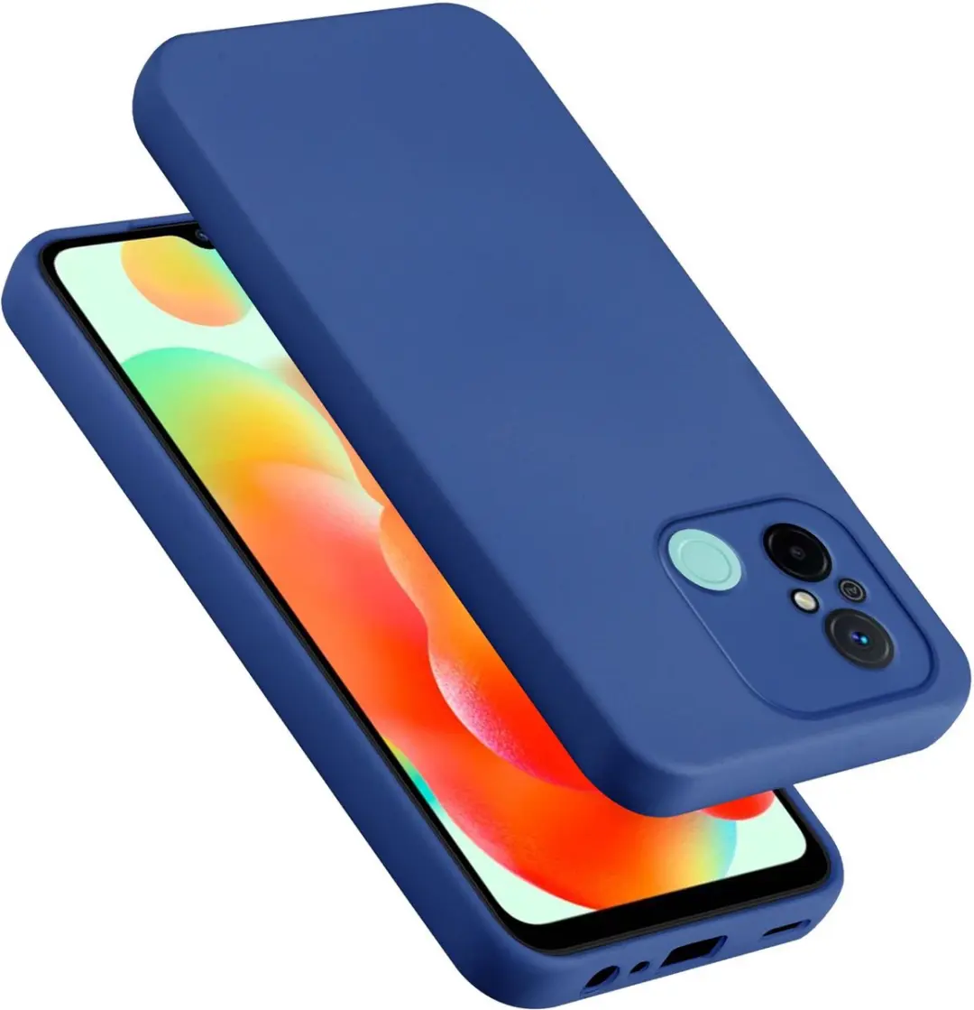 Cadorabo Hoesje geschikt voor Redmi 12C in LIQUID BLAUW