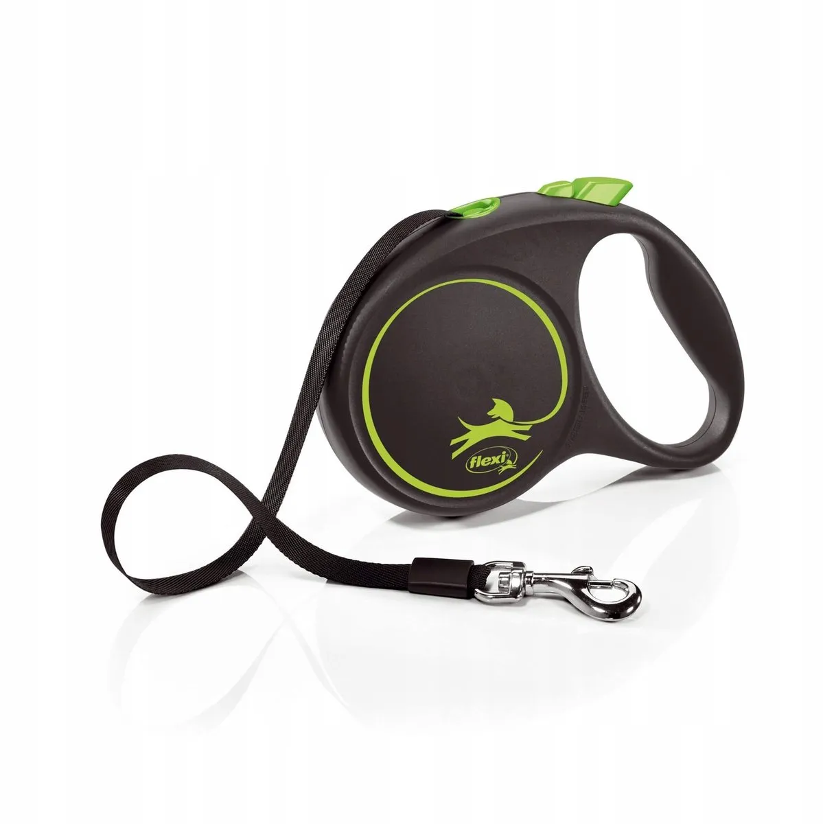 Flexi Black Design Hondenlijn Groen L 5m 50kg - afbeelding 2 van 2