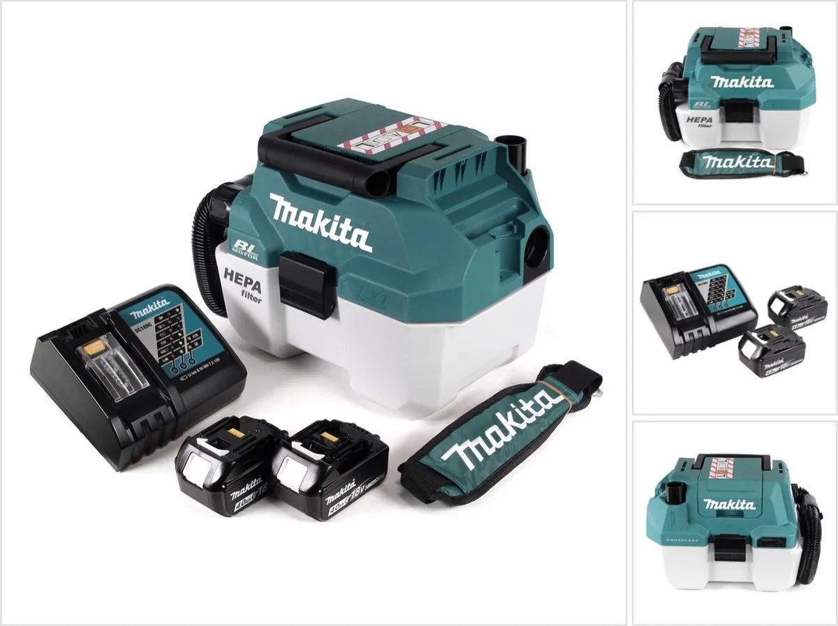Makita DVC 750 LRMX3 Stofzuiger 18V