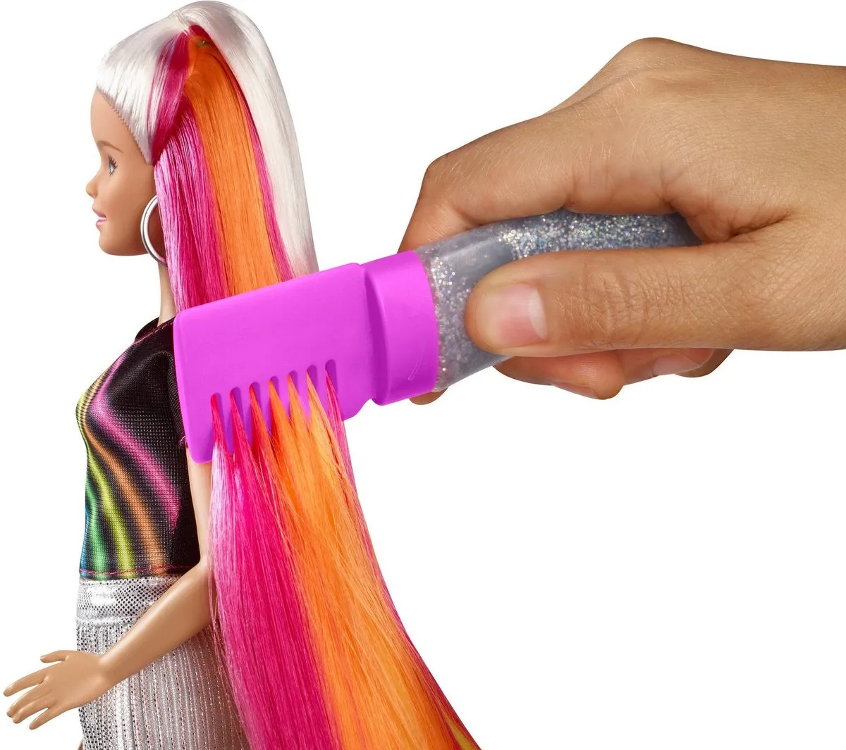 Barbie Sprankelende Regenboog FXN96 - afbeelding 5 van 6