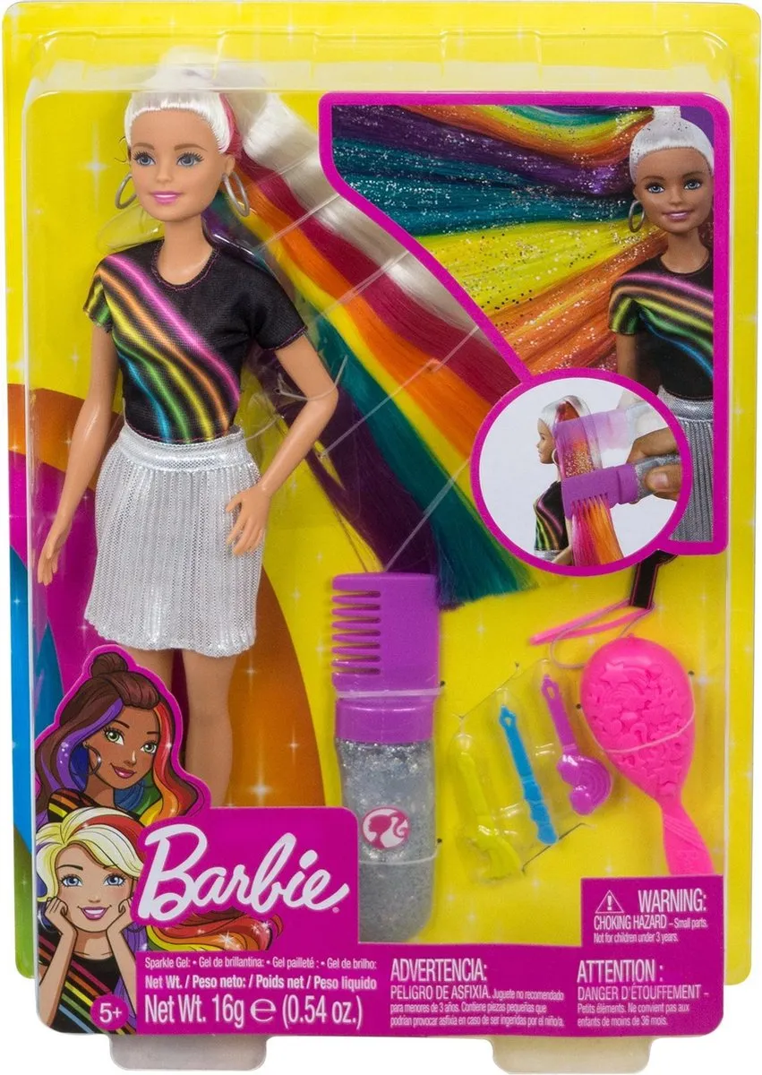 Barbie Sprankelende Regenboog FXN96