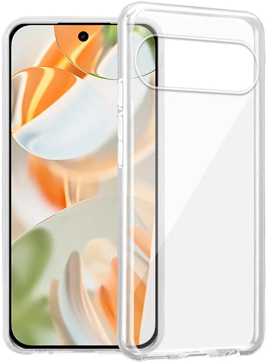 Cadorabo Hoesje geschikt voor Google Pixel 9 / 9 PRO in VOLLEDIG TRANSPARANT Nie