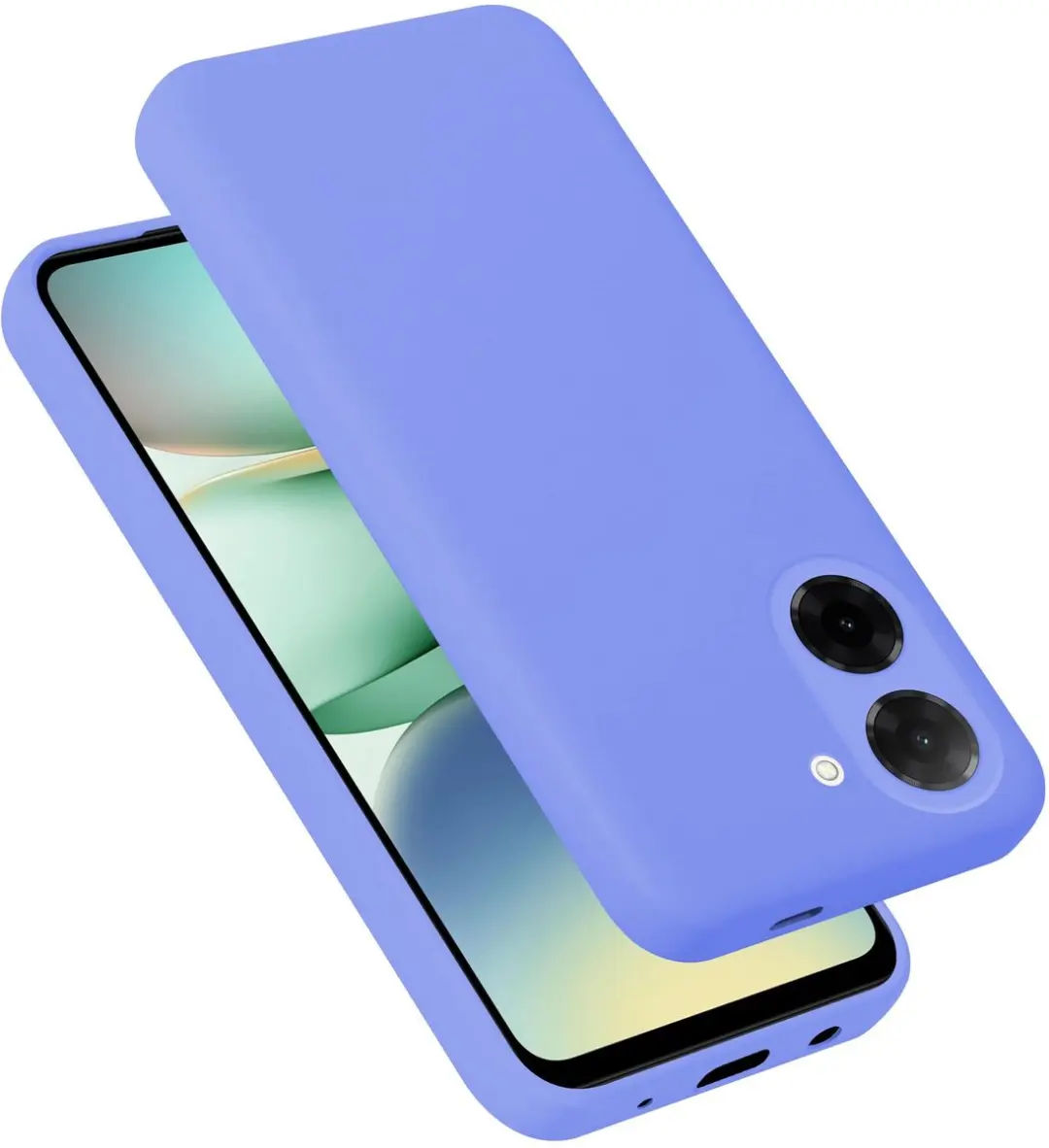 Cadorabo Hoesje geschikt voor Xiaomi Redmi A5 Case in Liquid Lichte Paars Besche