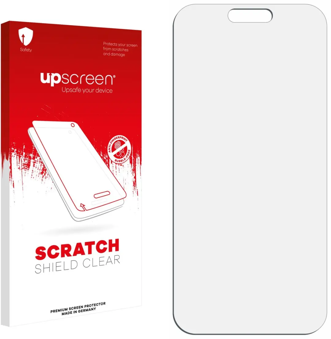 upscreen Screenprotector iPhone 17 Pro Max - Transparant - afbeelding 5 van 6