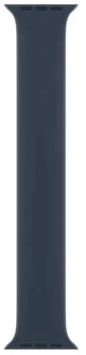 Apple Siliconen solobandje voor de Apple Watch | 38/40/41/42 mm - Maat 5 - Storm Blue