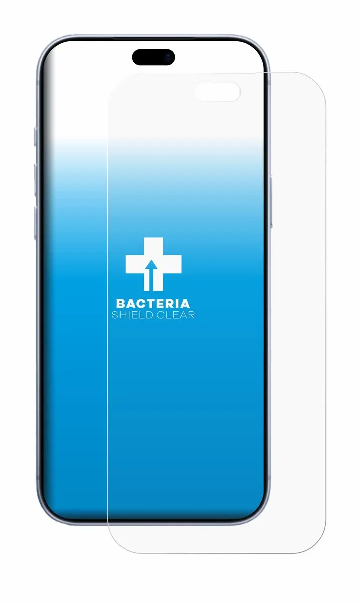 upscreen Screenprotector iPhone 18 Pro Max - Antibacterieel Transparant - afbeelding 6 van 6