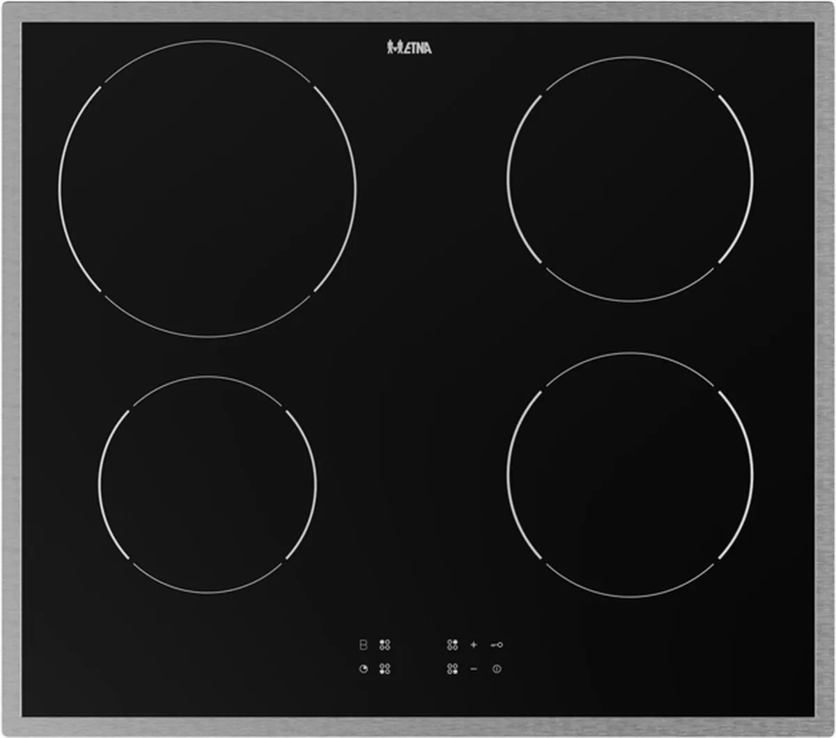 Etna KI2160ZT Inductiekookplaat 59cm - Zwart