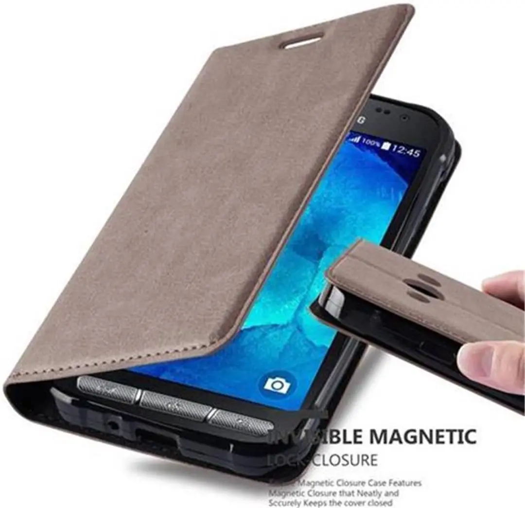 Cadorabo Hoesje geschikt voor Samsung Galaxy XCover 3 in KOFFIE BRUIN