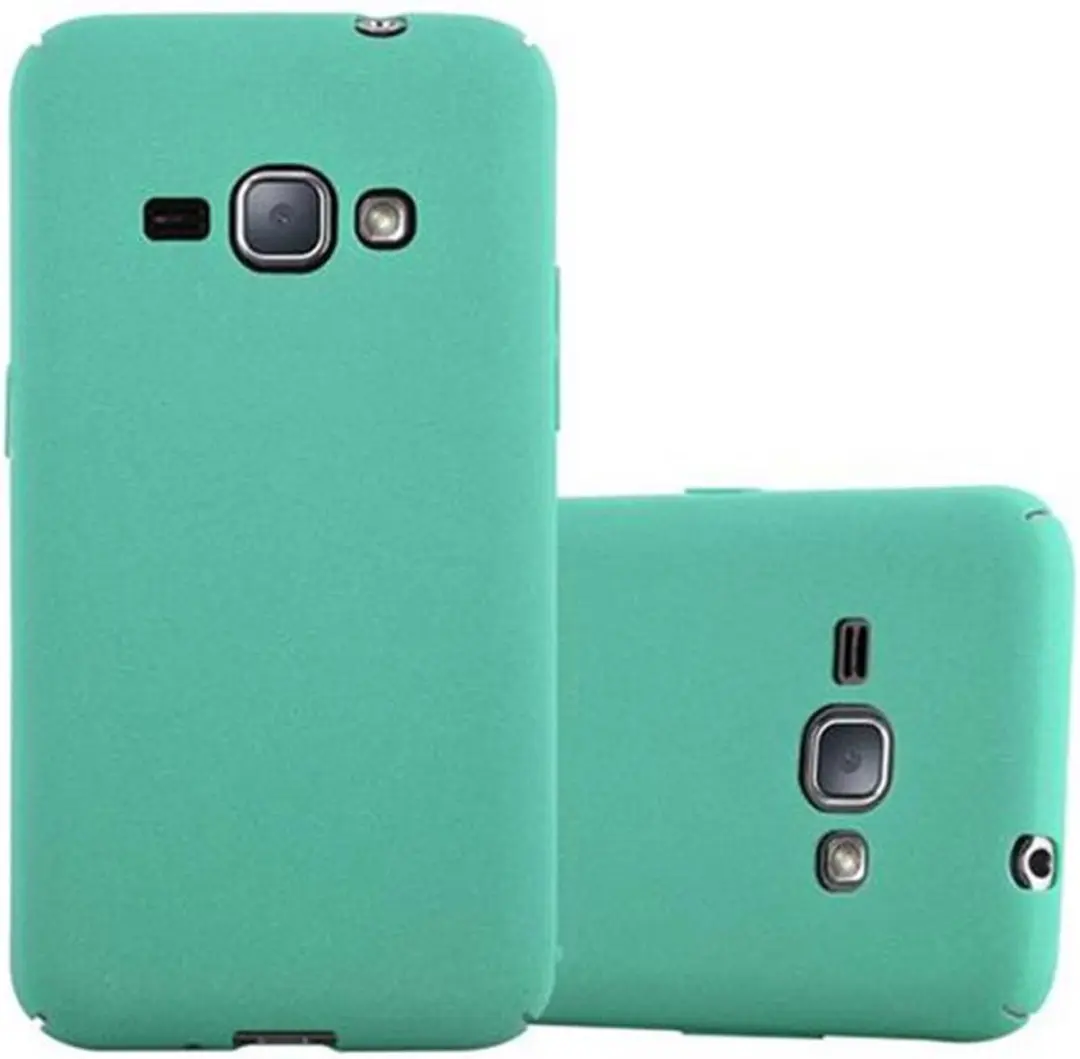 Cadorabo Hoesje geschikt voor Samsung Galaxy J1 2016 in FROSTY GROEN