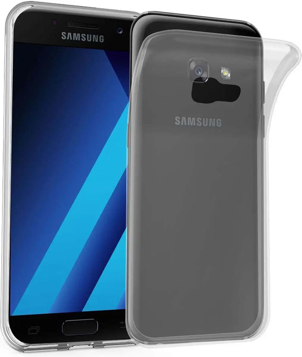 Cadorabo Hoesje geschikt voor Samsung Galaxy A7 2017 in VOLLEDIG TRANSPARANT