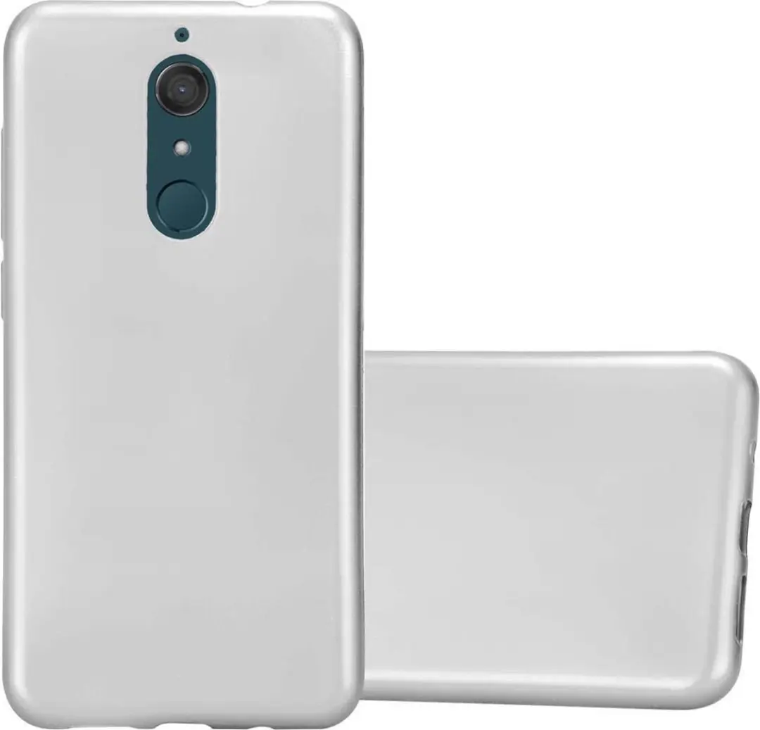 Cadorabo Hoesje geschikt voor WIKO VIEW XL in METALLIC ZILVER
