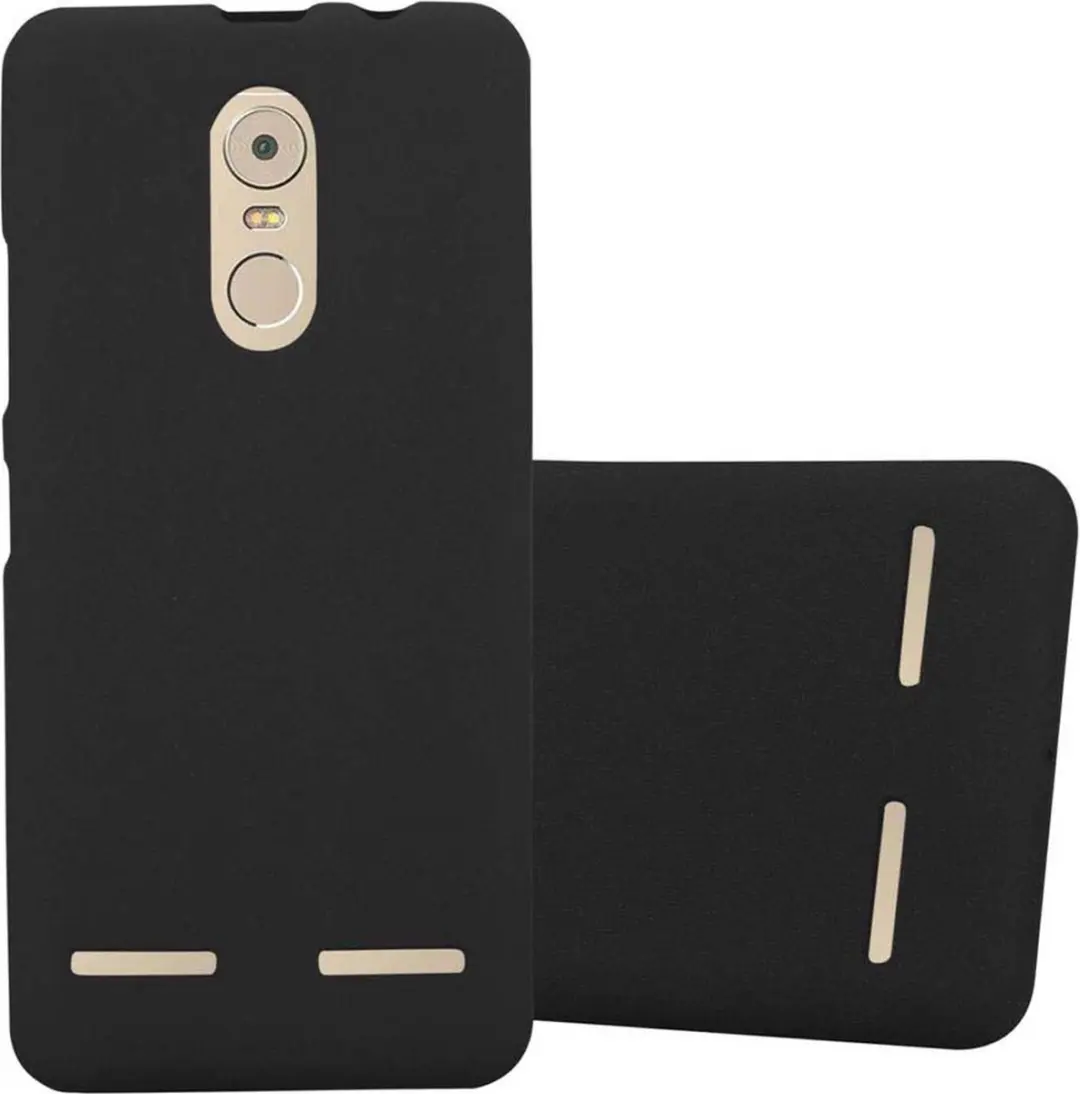 Cadorabo Hoesje geschikt voor Lenovo K6 / K6 POWER in FROST ZWART