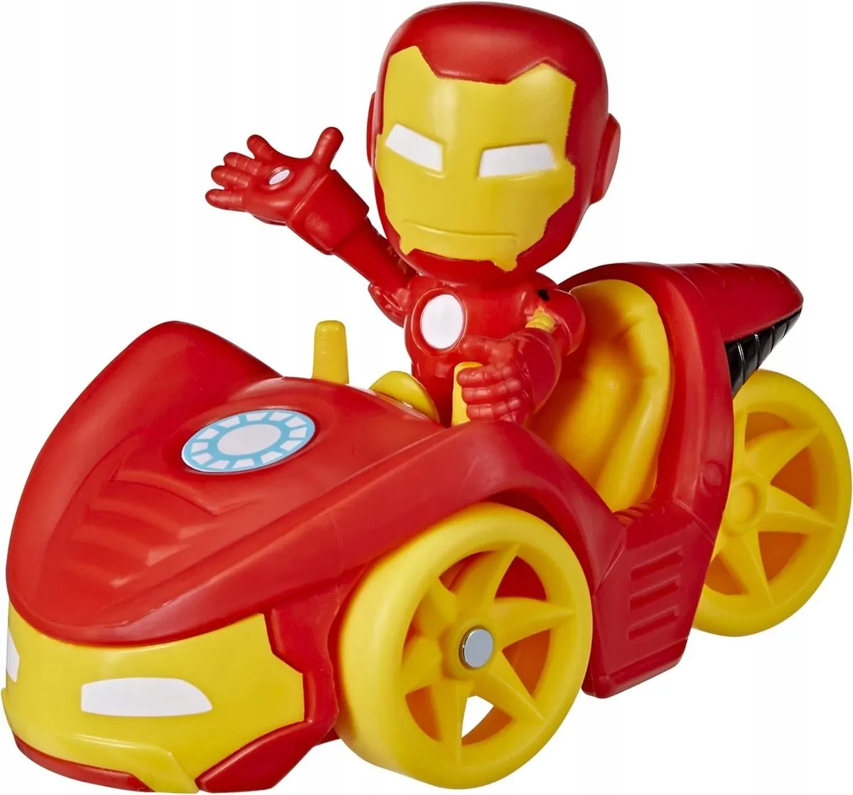 Marvel Spidey & Friends Voertuigset - Iron Man & Spider-Man