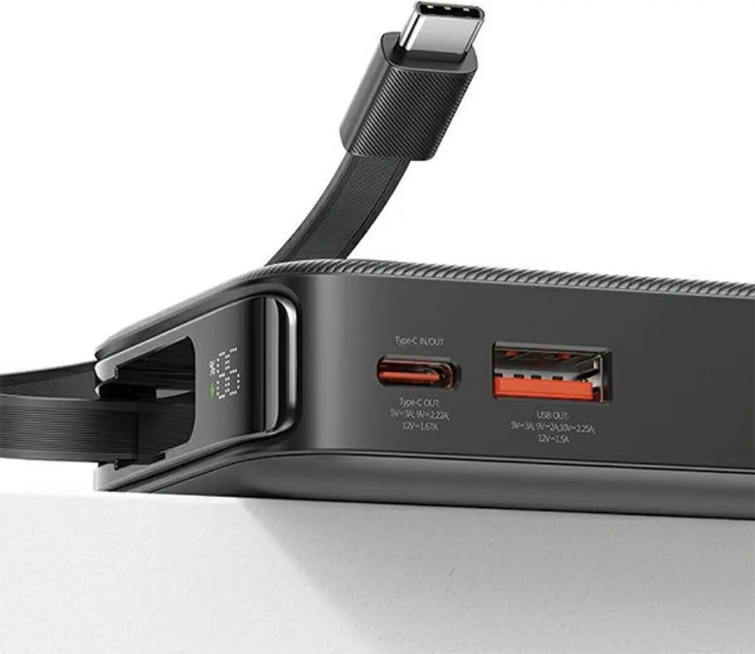 USAMS XY Series Powerbank 10000mAh - Lightning - Paars - afbeelding 5 van 6