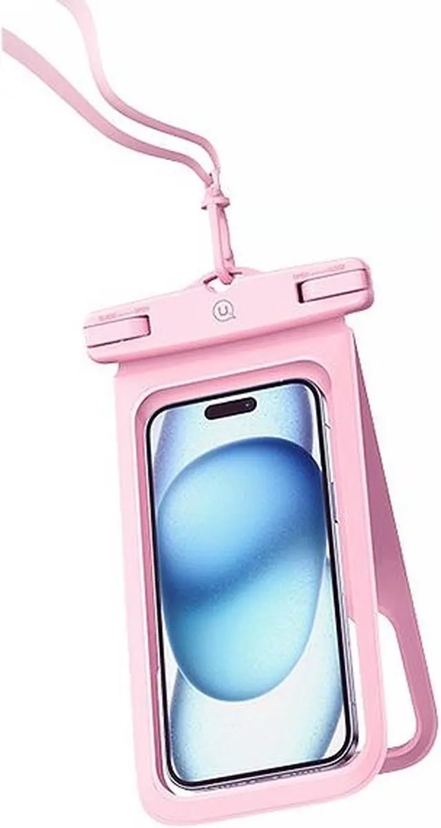 USAMS Smartphonehoes FSD1403 - Waterdicht IP68 - Roze - afbeelding 5 van 6