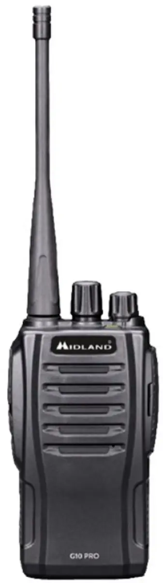 Midland G10 Pro UHF PMR446 Portofoon met D-shape oortje